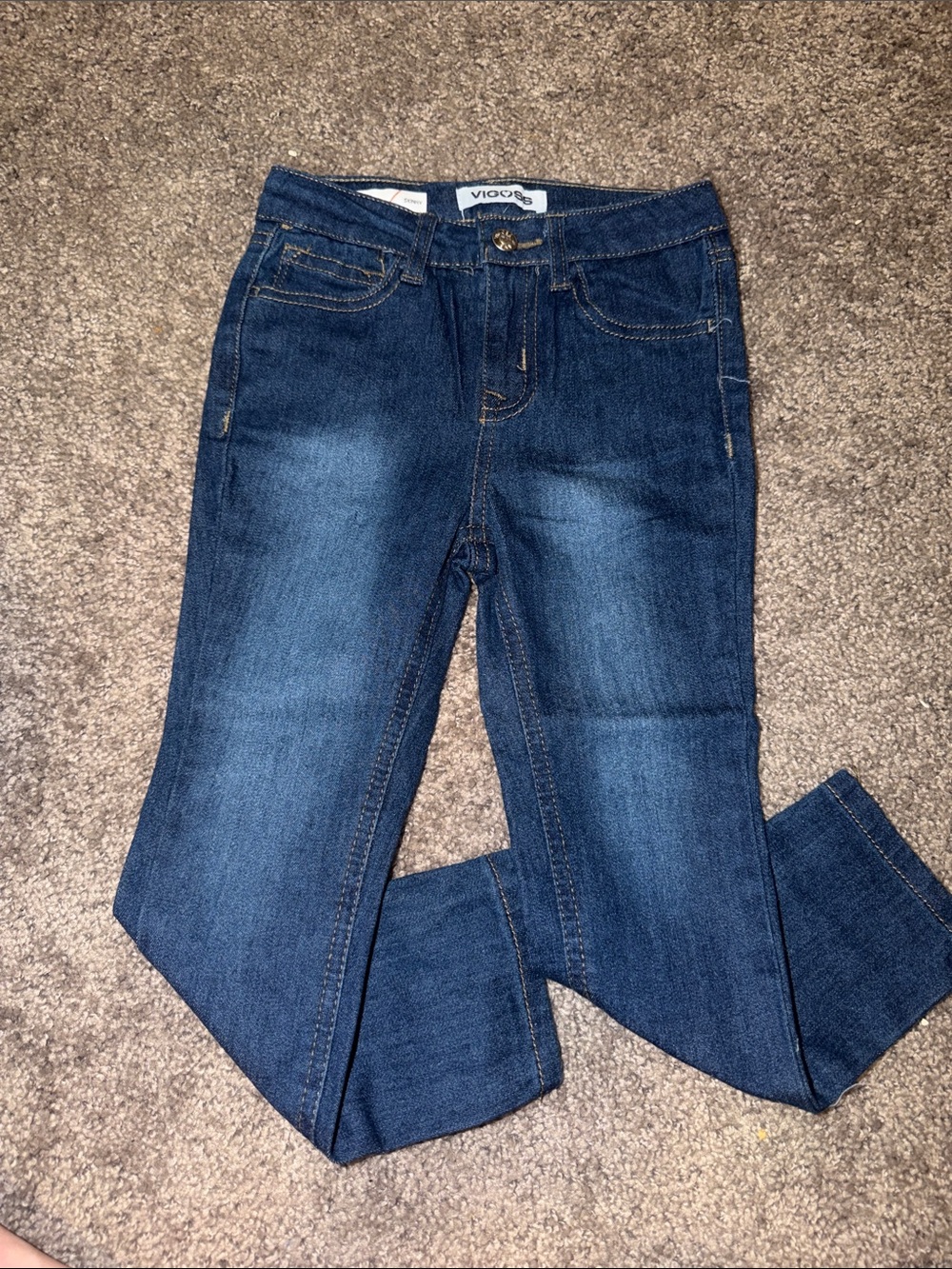 Vigoss Dark Blue Kids Stretch Jeans